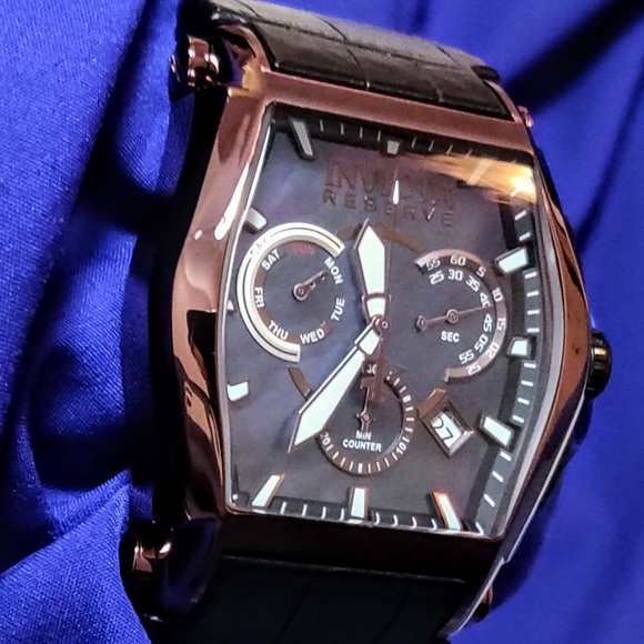 Invicta Reserve Swiss Multifunction Men's Watch Copper 46mm Like New